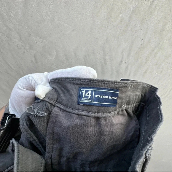 GAP || Women’s Stretch Skinny NWOT Grey Casual Work Pants Size 14 - Picture 5 of 6